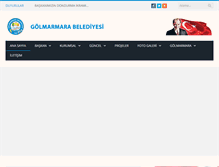 Tablet Screenshot of golmarmara.bel.tr